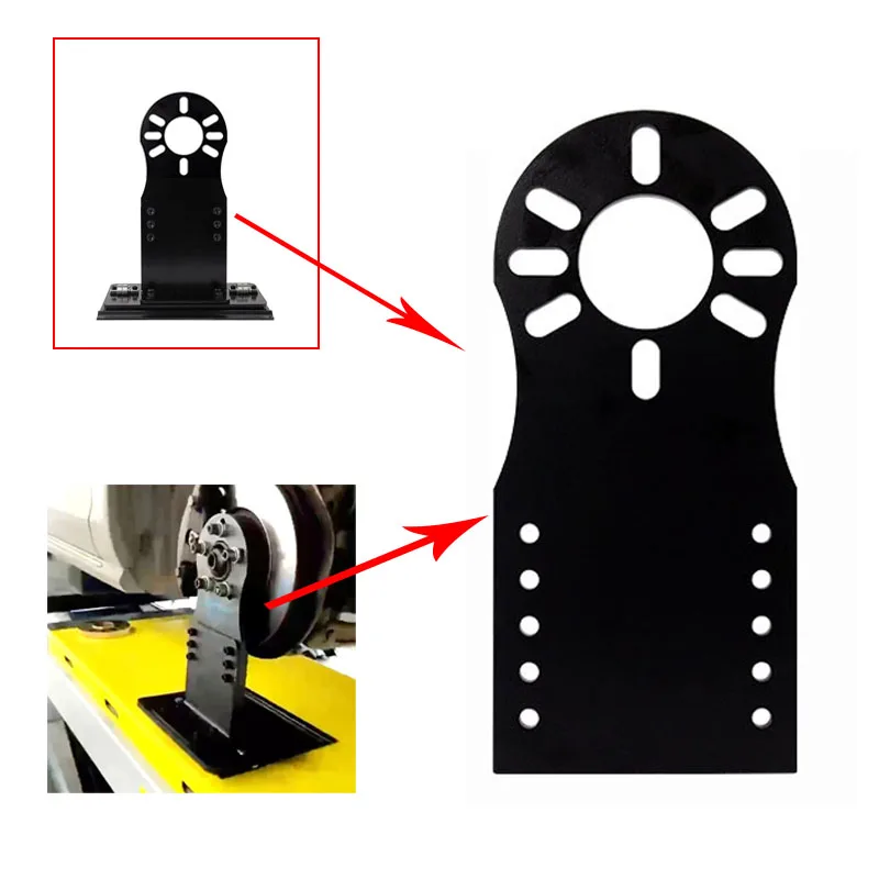 1PC 8-hole Universal Steel Plate Automotive Chassis Stress Relief Tool Accessories Four-wheel Locating Tool