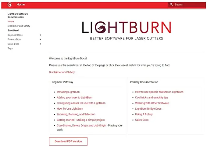 LightBurn Software Gcode License Key For Laser Engraving Machine