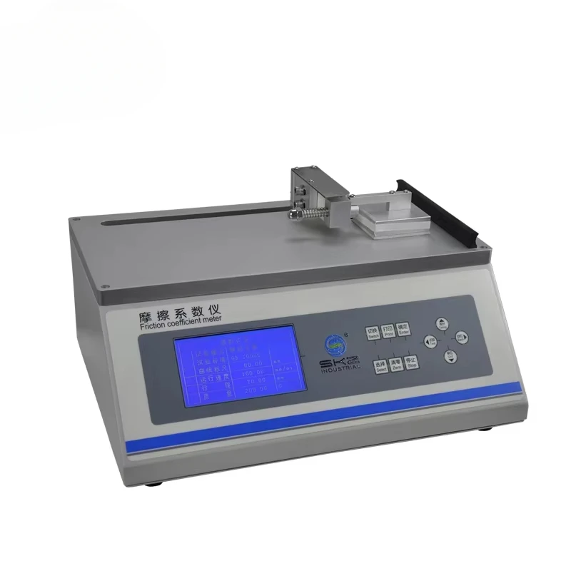 

COF Meter SKZ1011 Plastic Film ISO8295 Coefficient of Friction Meter
