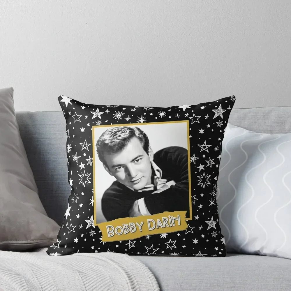 

Bobby Darin Throw Pillow Pillowcases Bed Cushions Rectangular Cushion Cover pillow cover christmas Decorative Cushions pillow
