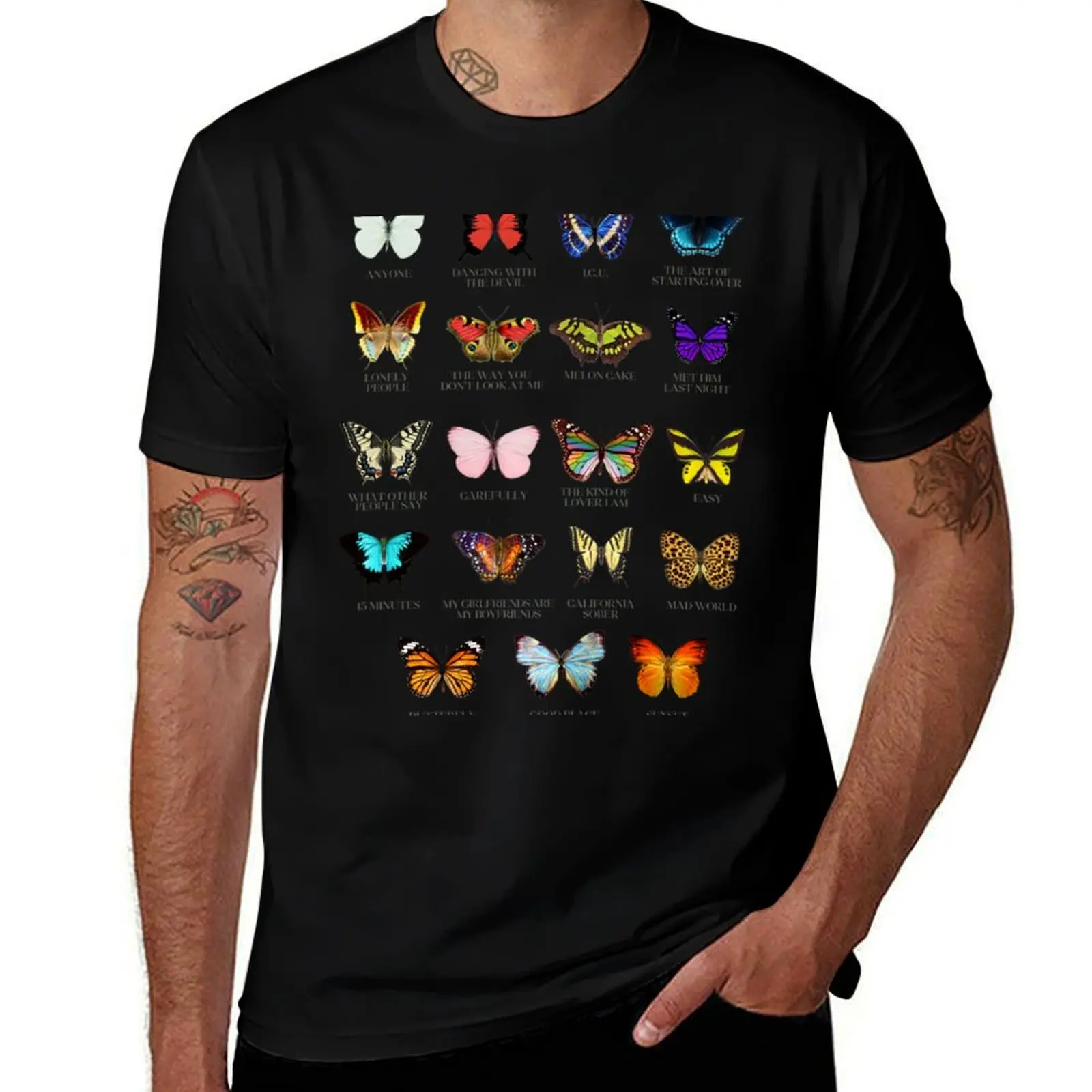 

DEMI LOVATO DANCING WITH THE DEVIL THE ART OF STARTING OVER Classic T-Shirt man t shirts for men cotton tshirt 100% T-Shirt