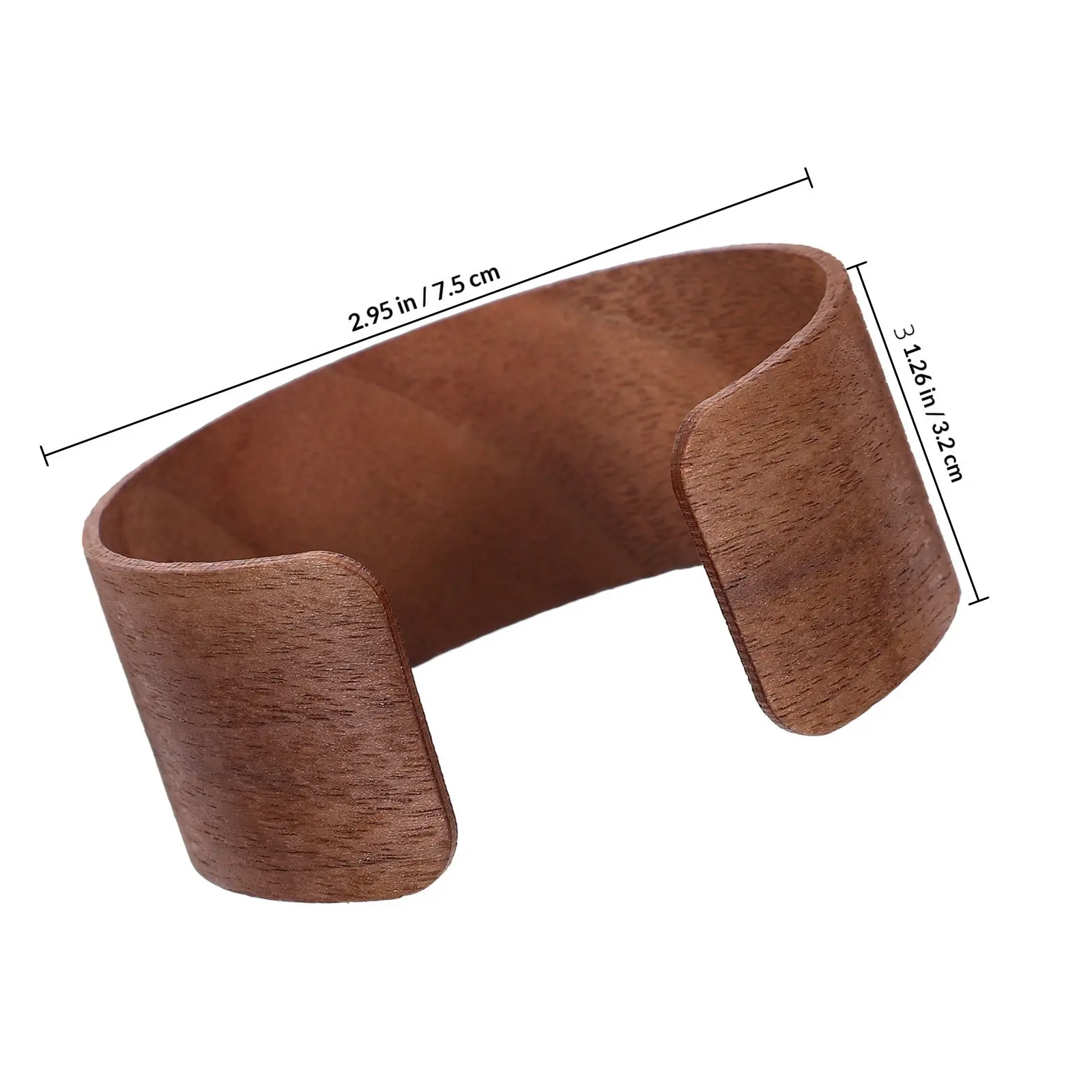 Wood Coffee Cup Sleeve Elegant Heat Insulated Mug Cover Sturdy Natural Grain Finish Versatile for Tea Coffee Water Bottles Home