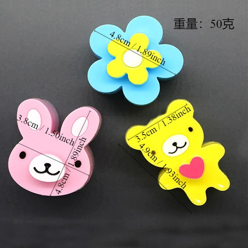 Cortador de Galletas con Forma de Conejo, Panda y Flor, Herramientas para Hornear, Cortador de Masa para Pasteles para Fiestas Infantiles, Molde para Sándwiches, Dispositivo para Repujar Galletas y Pasteles