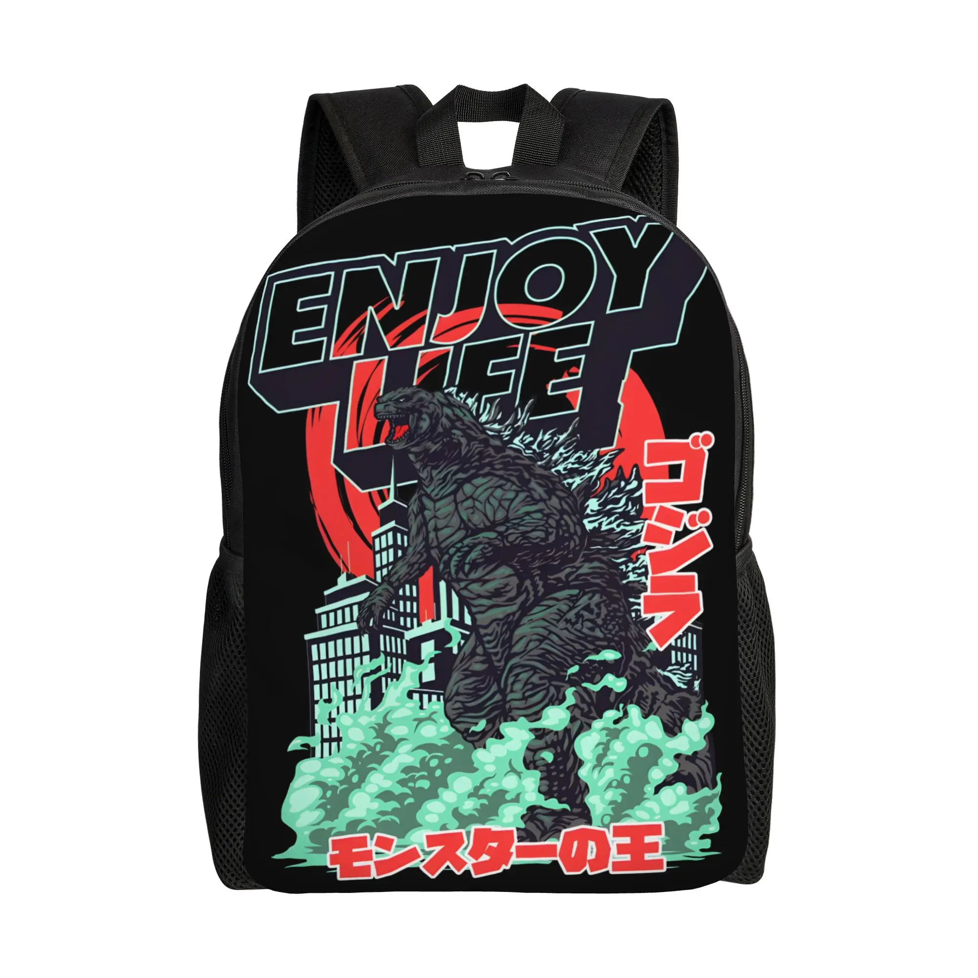 1Piece Backpack Giant Kaiju New School Year Daypack Hiking  Godzilla Birthday Gift New Term Starts