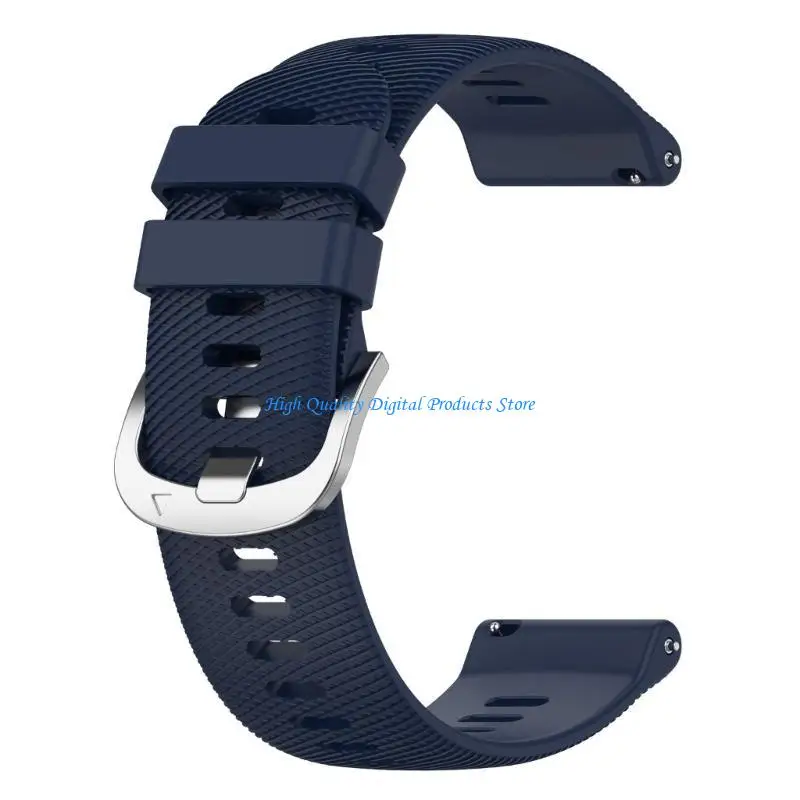 U2JE Silicone Wristband Belt for Forerunner 265/265S Anti-scratch Strap Loop-Bracelet