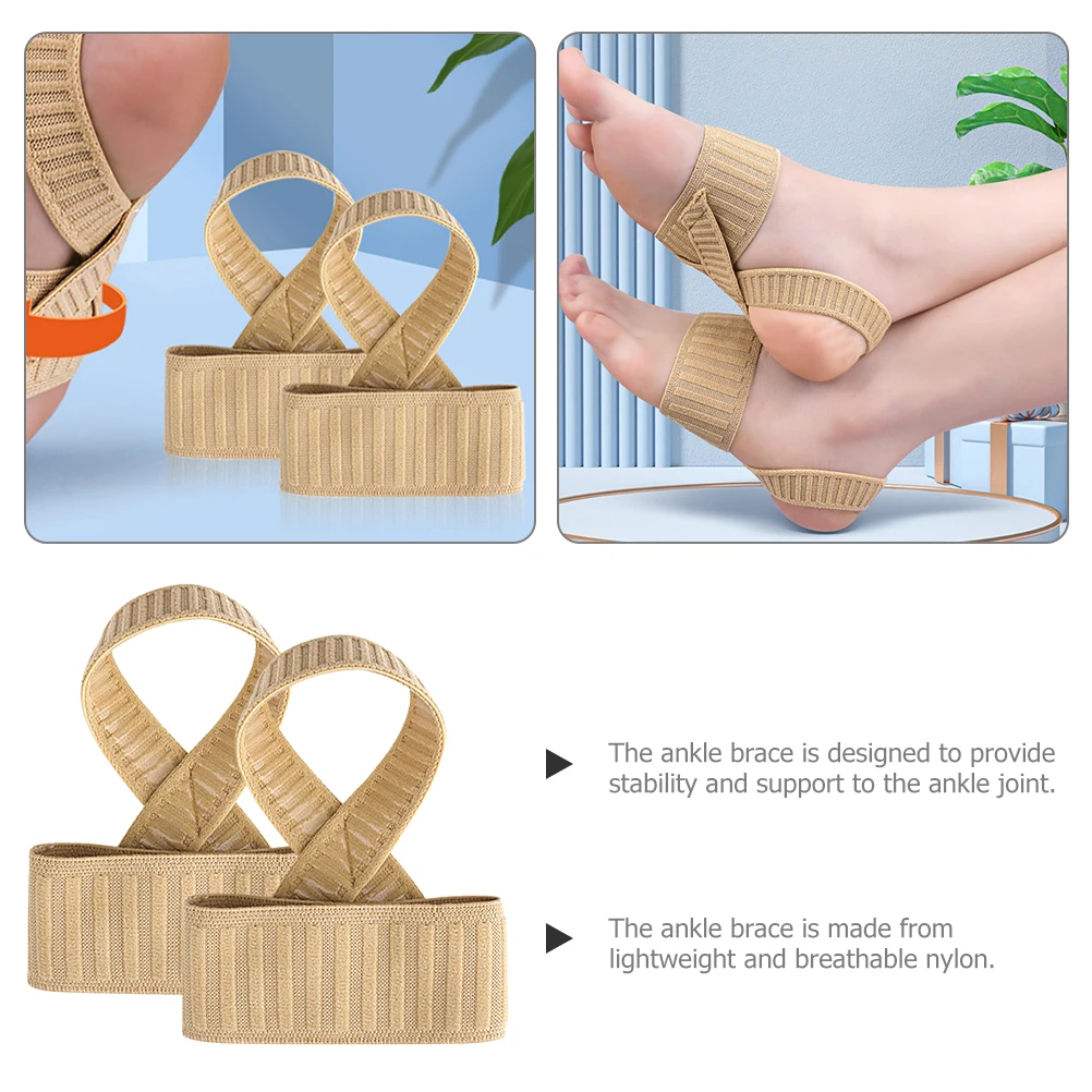

Elastic Silicone Ankle Brace Foot Protectors Brackets Arch Support Walking Boot Sprained 30 Color Women Men Foot Care