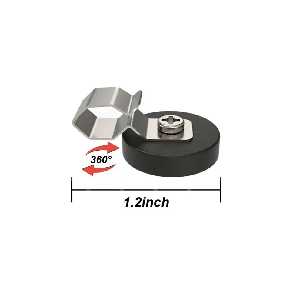 Magnetic Cable Clips Black Anti-Slip Cable Mounting Magnets Cord Organizer Clips  Smart Cable Holder