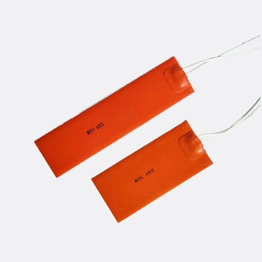 5V 12V 24V 36V 48V 110V 220V 380V Silicone Heating Pad Square Rubber Heat Mat Heated Bed Plate Flexible Waterproof 3D Printer