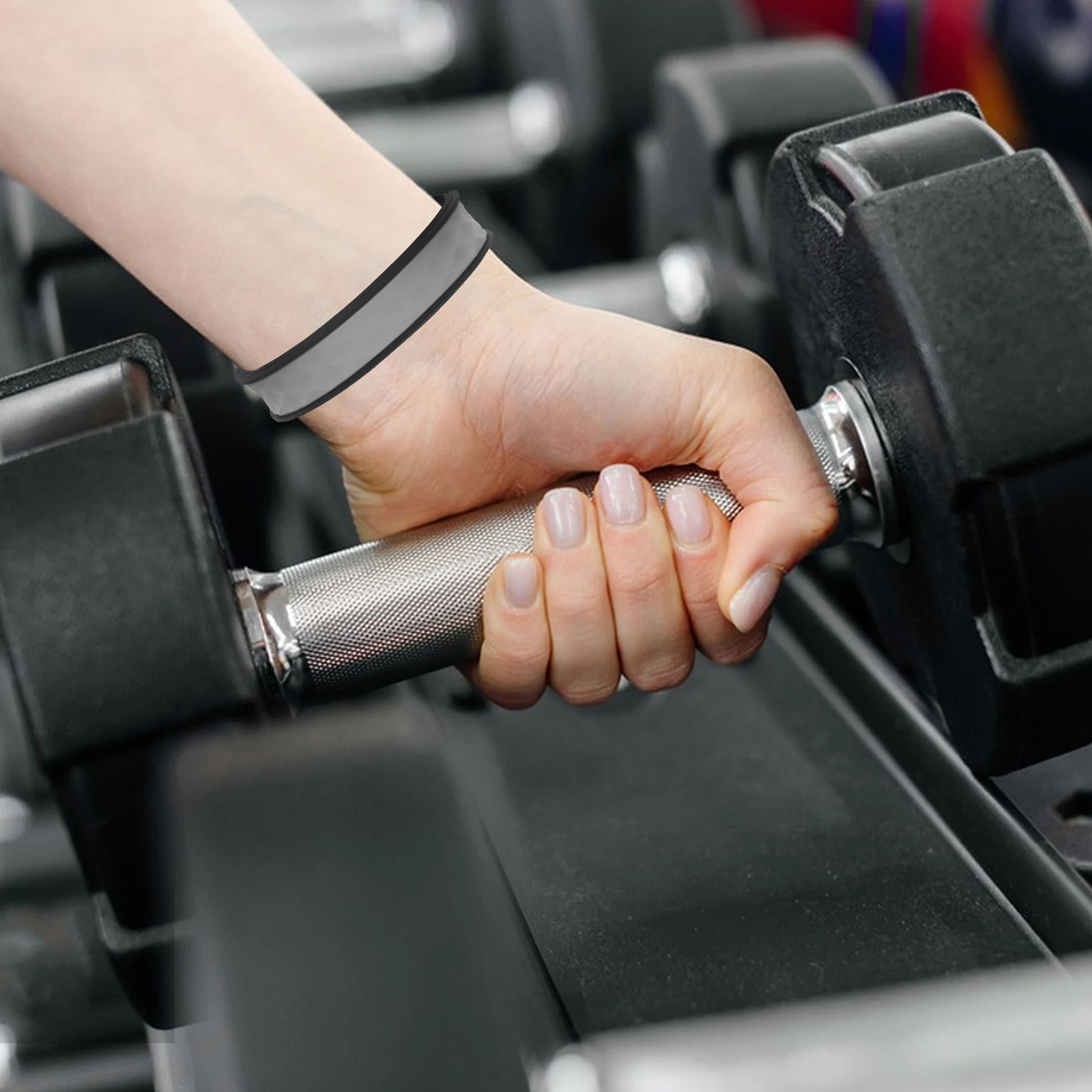 

3pcs Elastic Silicone Anti-Static Wristband Stylish Sports Bracelet Adjustable Hand Decor For Men Women Party