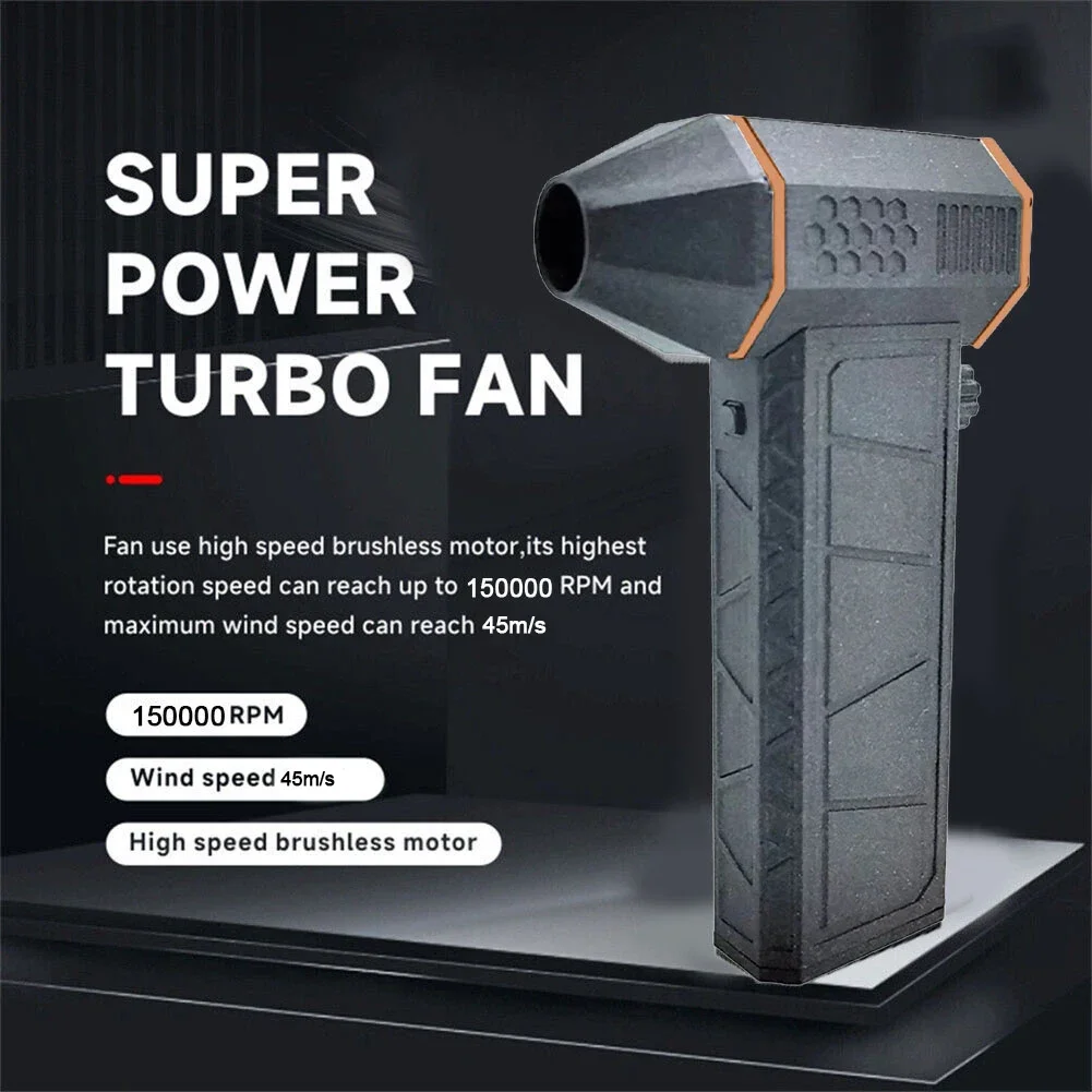 Jet Blower 150000 RPM Electric Jet Fan Super Jet Fan Blower Violent Turbofan Multifunctional Air Dust Collector