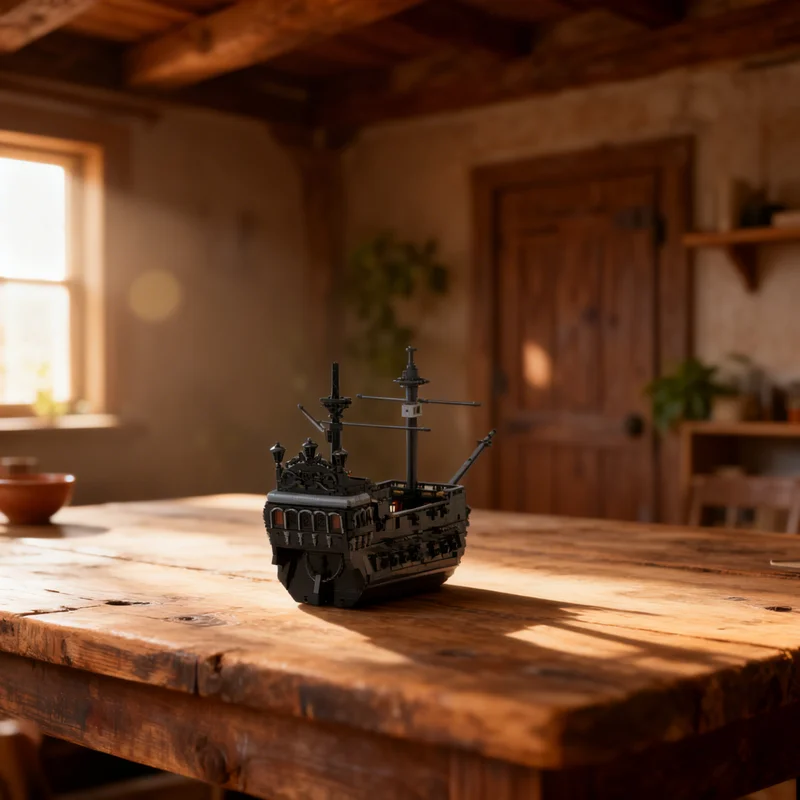 

3773 детали MOC TPS Black Pearl Disney Pirates The Caribbean, модель-конструктор, креативный подарок, коллекционный декор для детей