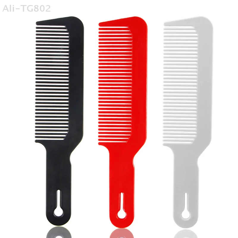 1 Stück Günstiger Großhandel Haarschneidemaschinen-Kamm Barber Flat-Top-Kämme Friseur Haarschneide- und Stylingwerkzeug Dropshipping