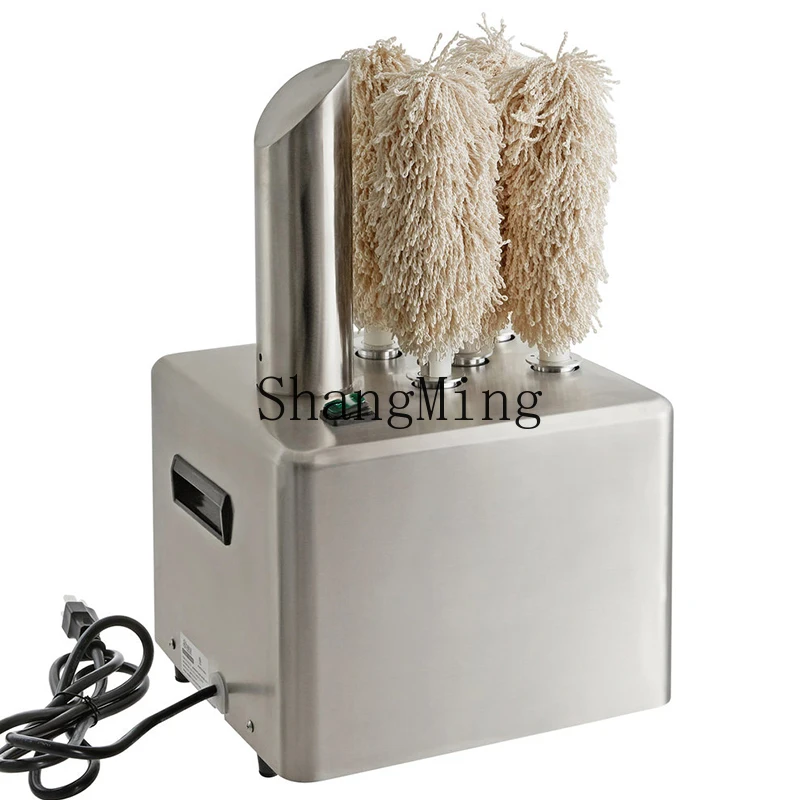 LXY Коммерческий стеклоочиститель для чашек Бар Ресторан Бокал для вина Электрическая полировальная сушилка