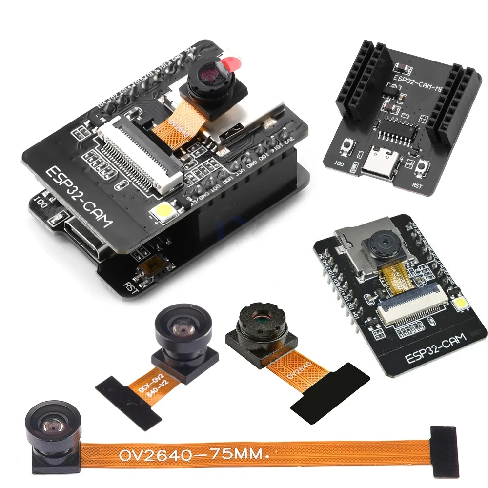 Type-C ESP32-CAM WiFi Bluetooth Module ESP32 Serial to WiFi ESP32 CAM Development Board With OV2640 Camera ESP32-CAM-MB