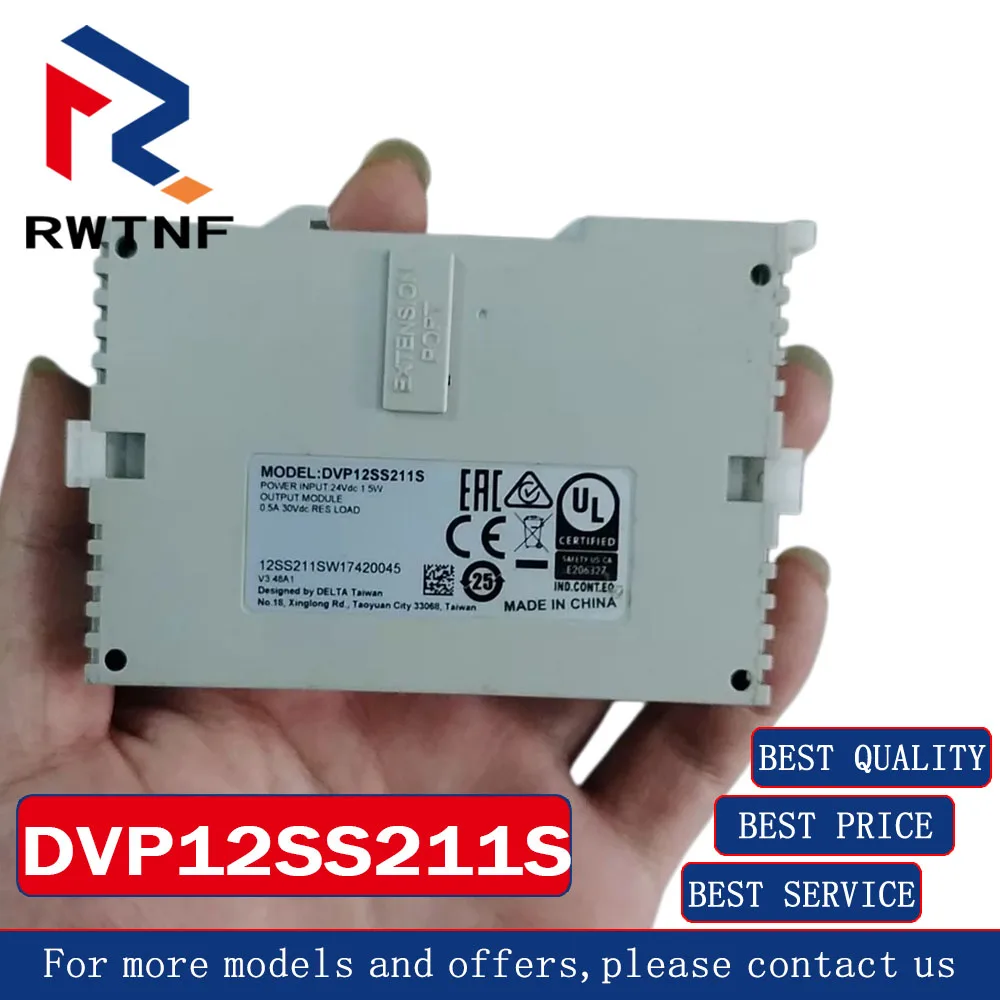 Brand New Genuine DVP12SS211S Delta PLC module programmable logic controller,100% original warehouse stock
