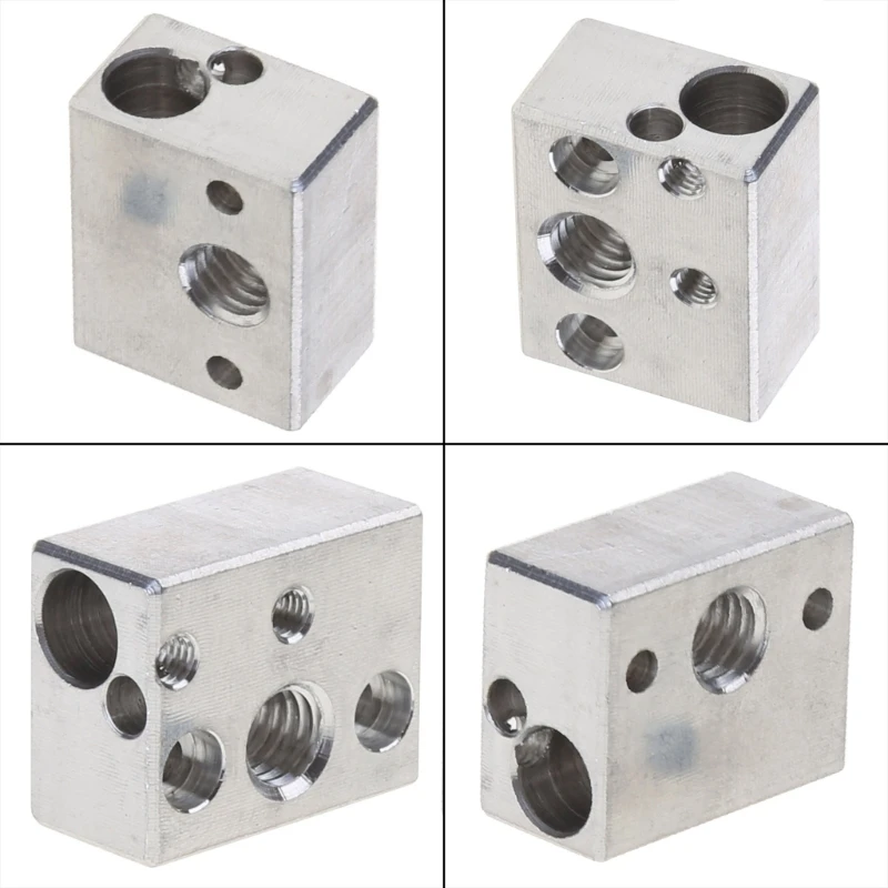 Ender 3 Heater Block Hotend High Temperature Extruder Heatblock All Metal Dropship