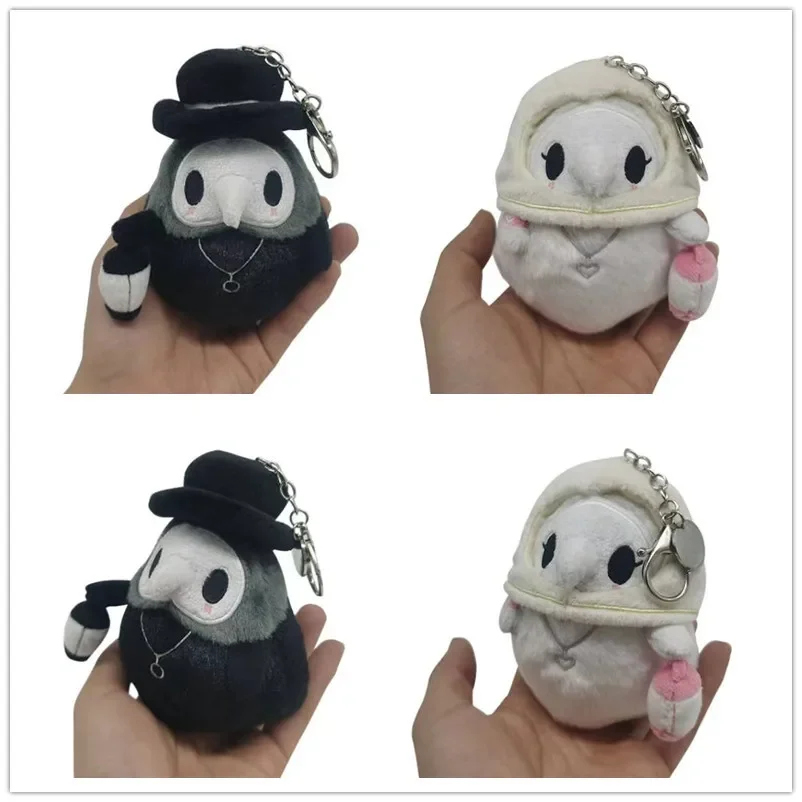 

New Style Animation Derivatives Key Chain Crow Halloween Night Doll Backpack Pendant Kawaii Exquisite Brithday Gift for Children