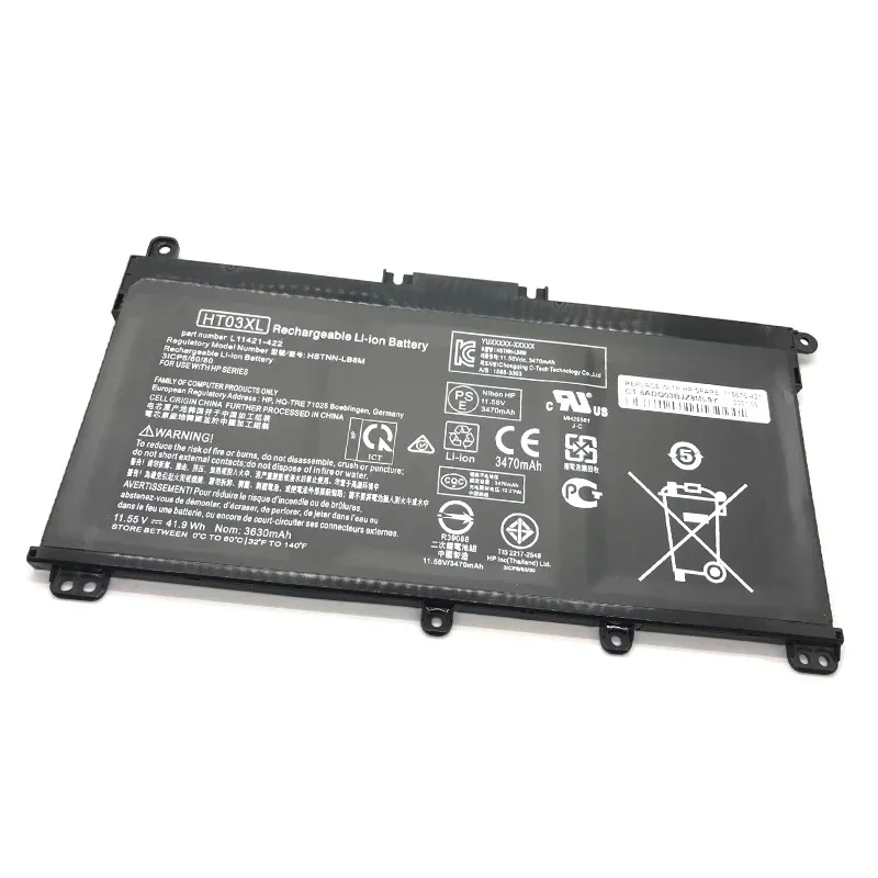 Imagem -03 - Nova Bateria Genuína para Laptop Ht03xl para hp Pavilion 14-ce0001la 14-ce0014tu 14-ce0010ca Hstnn-lb8l L11421421 250 255 Série g7