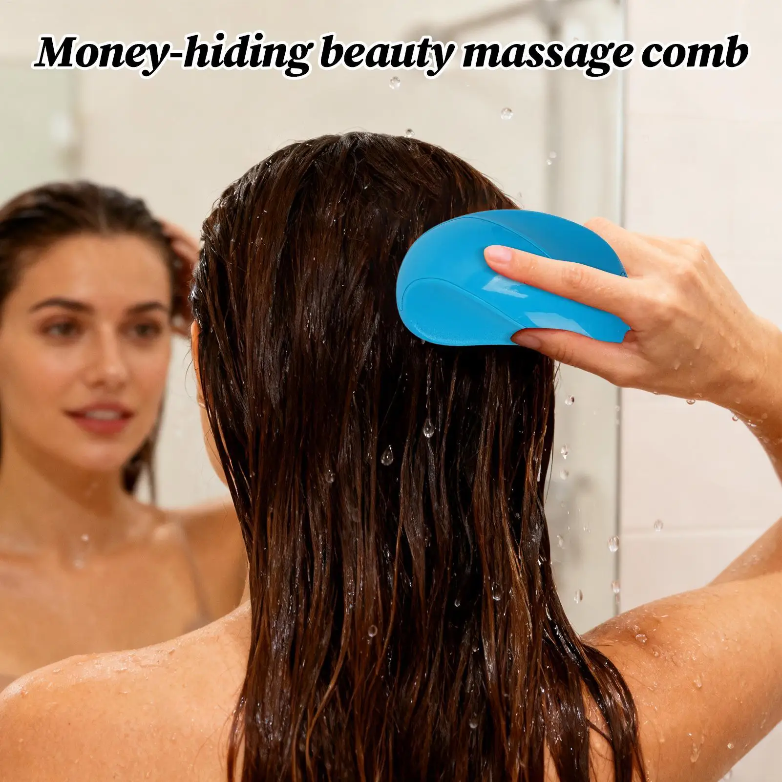 Skrzynka z ukrytym schowkiem, grzebień do masażu, kreatywna skarbonka do domu, podróży, samochodu, biura, akademika, na gotówkę, do sypialni.