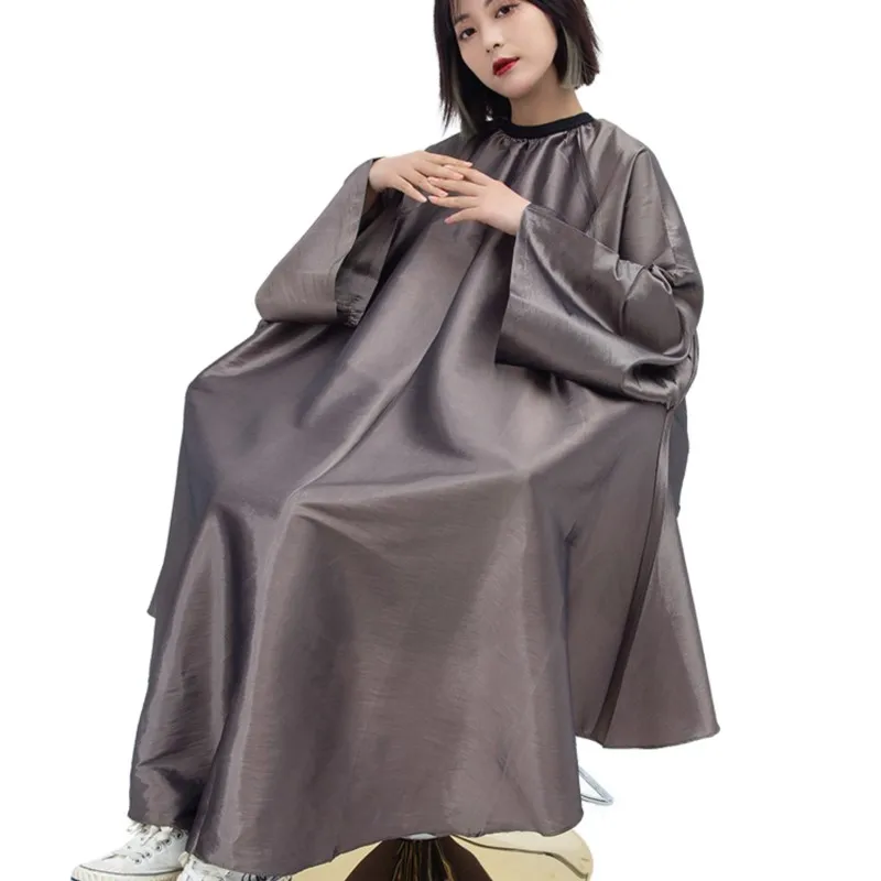 Hair Salon Haircut Wai Cloth Hairstylist Hair Cutting Apron Non Stick Hair Shawl Robe Barber Shop Professional Accessories Tools