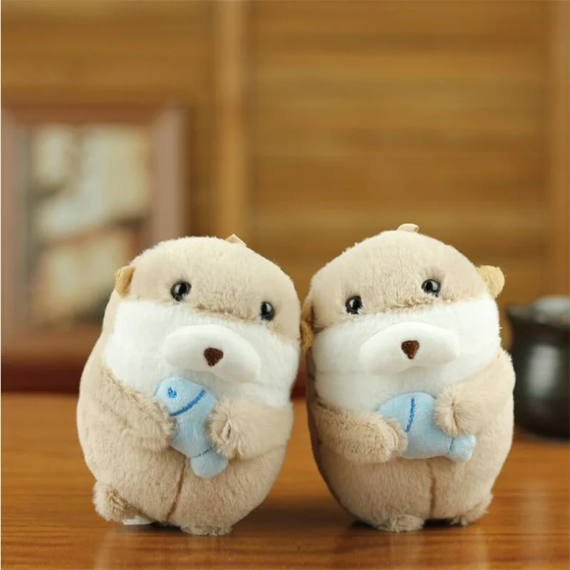 1 قطعة لطيف ليتل ختم قلادة ألعاب من نسيج مخملي البحرية الحيوان محشوة دمية حقيبة قلادة المفاتيح للفتيات هدايا 11 سنتيمتر