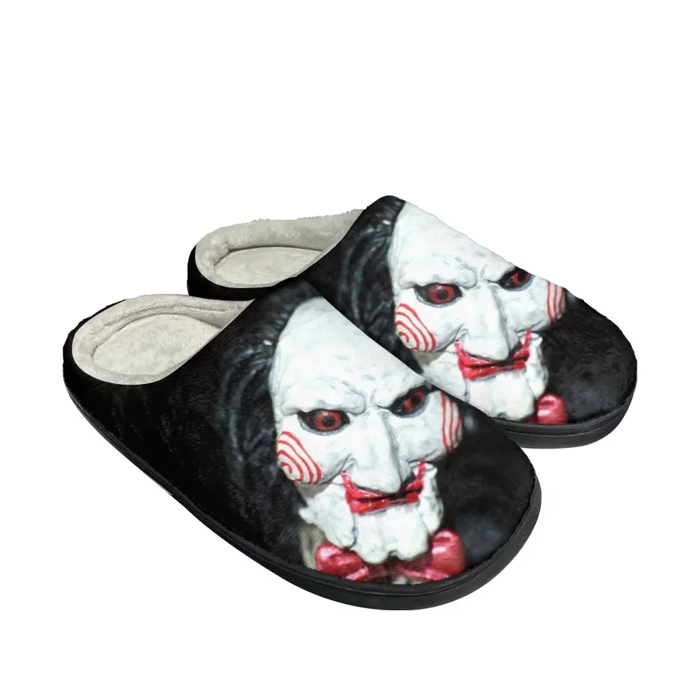 Hot Casual Cool Saw Fashion Cotton Custom Slippers Mens Womens Sandals Plush Casual Keep Warm Shoes Thermal Comfortable Slipper