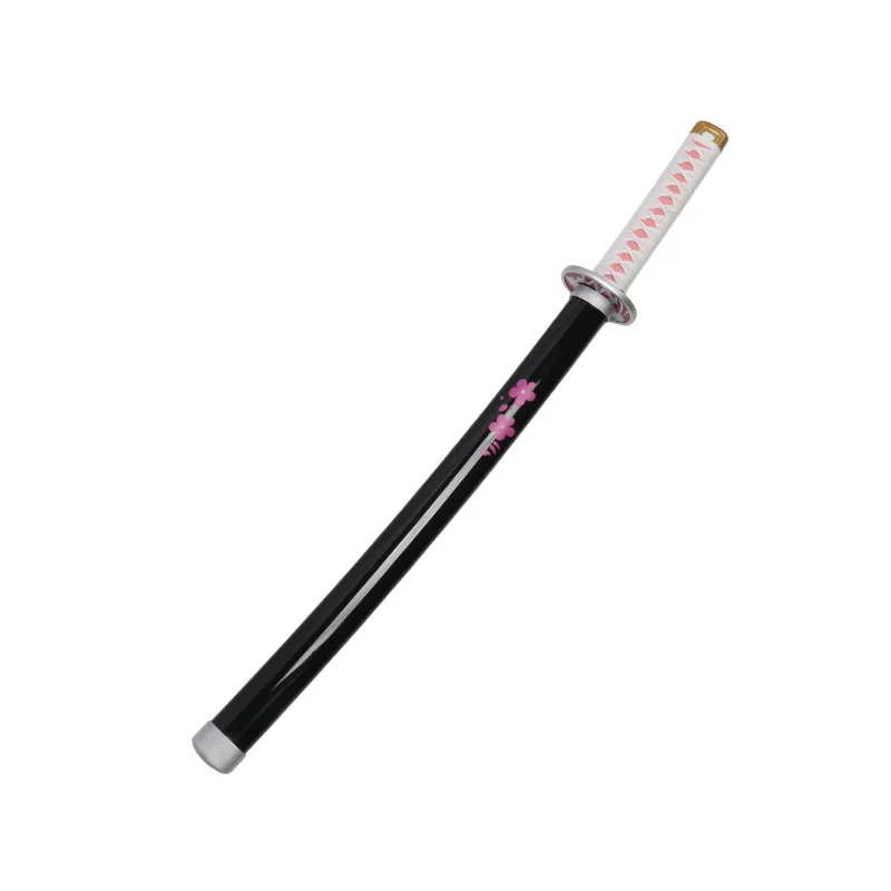 80 سنتيمتر/31.5 "تسويوري كاناو كاتانا أنيمي شيطان القاتل السيف لعبة السيف تأثيري سلاح الدعائم مع حزام وحامل السيف