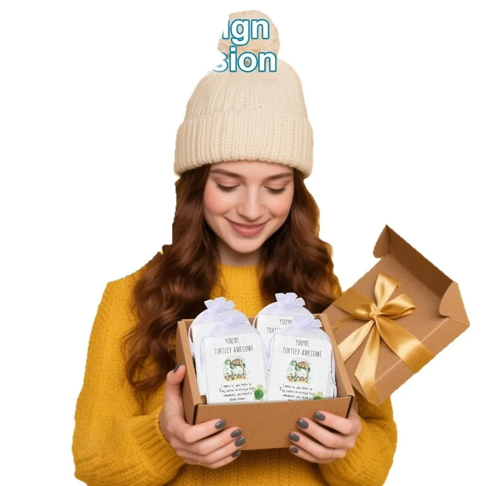 هدايا تقدير الموظف الملونة، بطاقات تقدير المعلم اللطيفة بحجم الجيب، تماثيل متنوعة مصنوعة يدويًا، بطاقات شكر #3