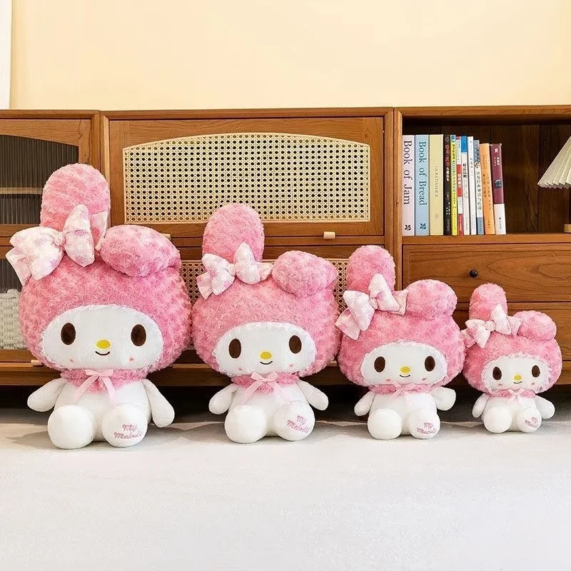 

Godry Oversized Pink Rose Hello Kitty My Melody Plush Doll Soft Stuffed Toy Birthday Gift For Adult Men Women Home Decoration