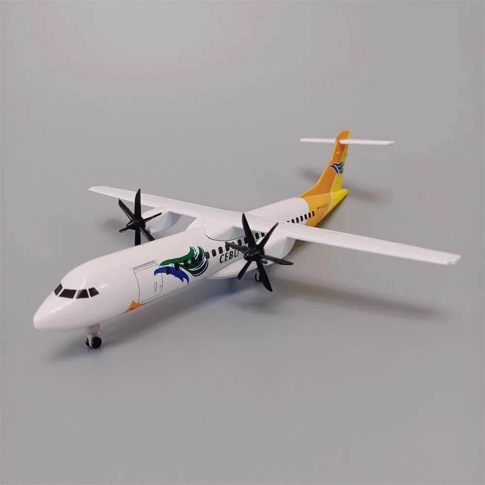 

Collectible Air CEBU PACIFIC ATR Metal Miniature Plane 20cm Scale Aircraft Alloy Model Diecast Aviation Airbus Home Ornament