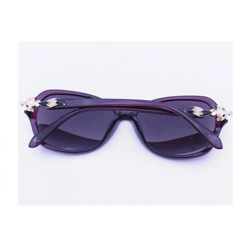 8790 TR Combined with Metal fog Decoration Oversize Full-rim Ladies Trendy Prescription UV400 Colorful Sunglasses