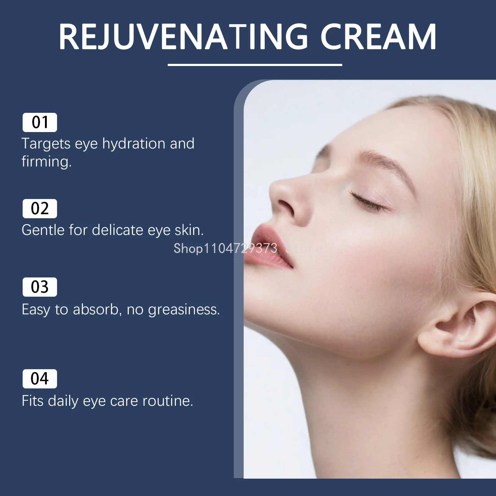 كريم تدليك العين تركيبة لطيفة يرطب منطقة العين الحساسة ينعم البشرة بلسم العين ثبات كريم الرفع أداة العناية بالوجه #5