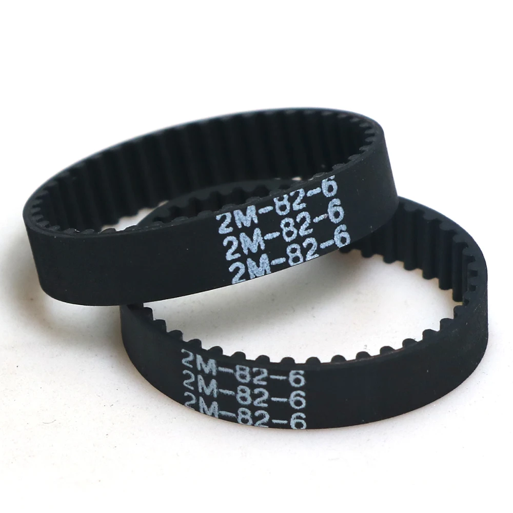 2/5/10pcs GT2/2M 80 82 84 86 88 90 closed loop rubber timing belt width 6mm for 3D printer