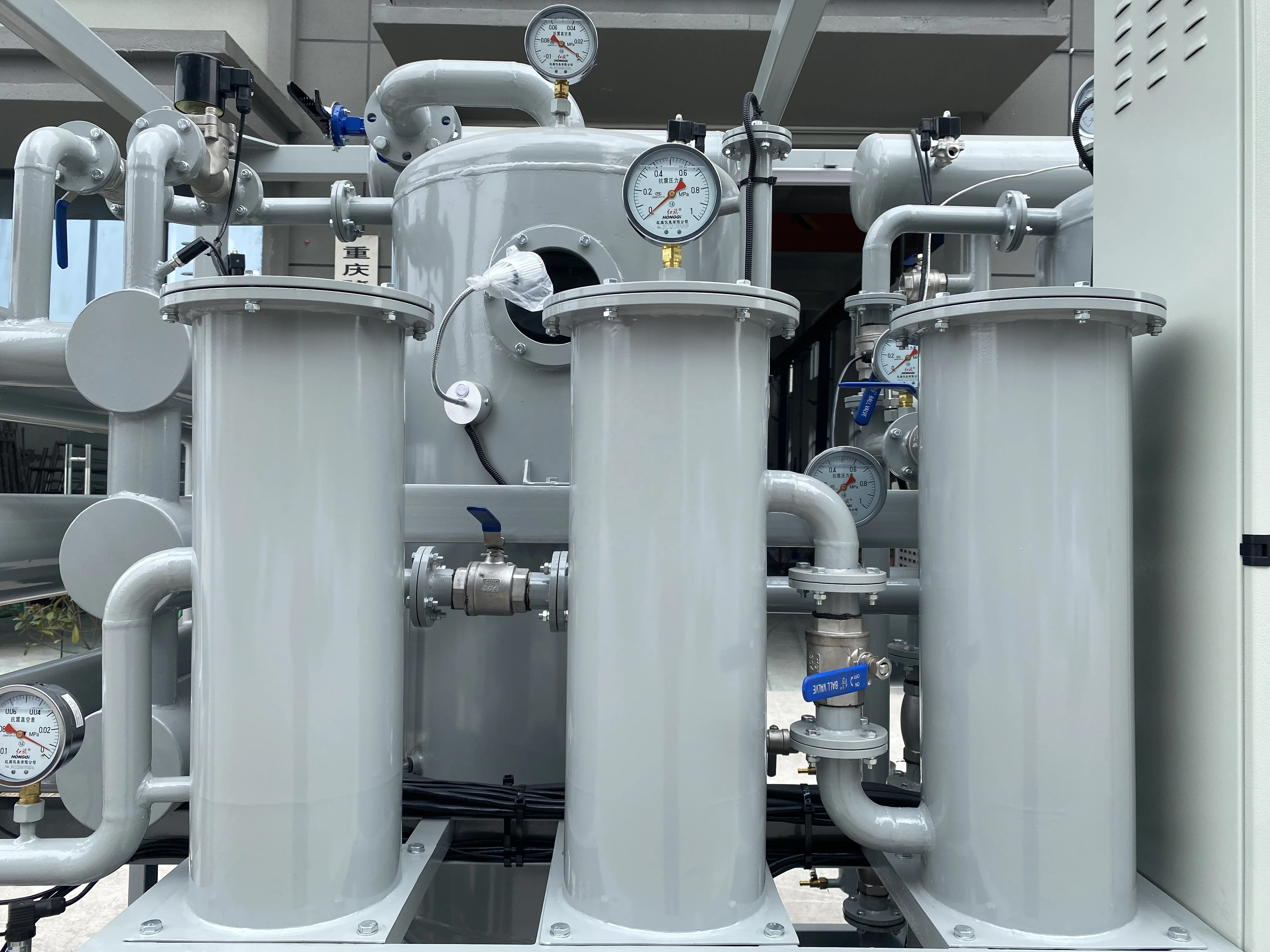 آلة تنقية زيت المحولات الأوتوماتيكية المستخدمة PLC ZYD-A #4