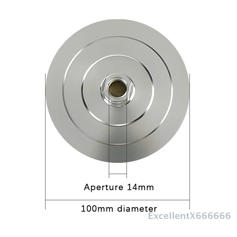 1PC 4 pollici M14 Ecoflow Festool Strumenti Accessori Backer Pad Per Tampone di Lucidatura Del Diamante Base In Alluminio Supporto di Supporto