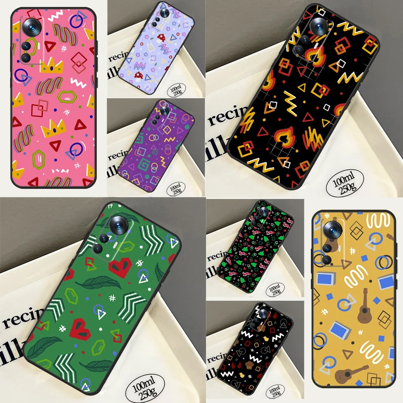 Dsmp Inspired Bowling Alley Carpet For Xiaomi 13 Ultra 11T 12T Pro 12 Lite Case For POCO M4 X3 X5 Pro F3 F4 X4 GT M5 C40 F5