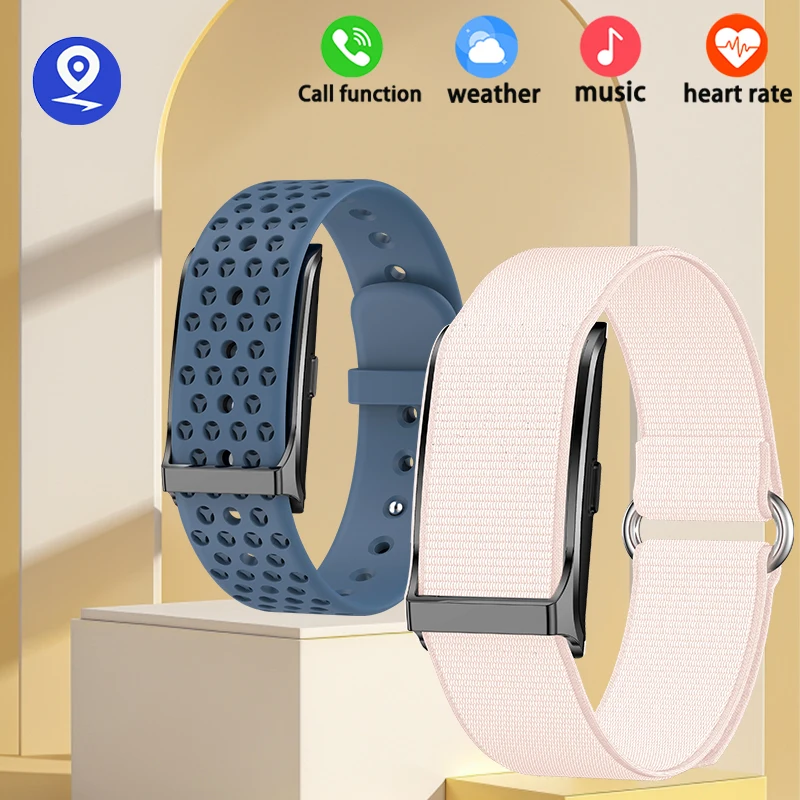

Новые мужские часы без экрана с подключением Bluetooth 5.2, для мониторинга сердечного ритма, артериального давления, сна, водонепроницаемые мужские часы 1ATM