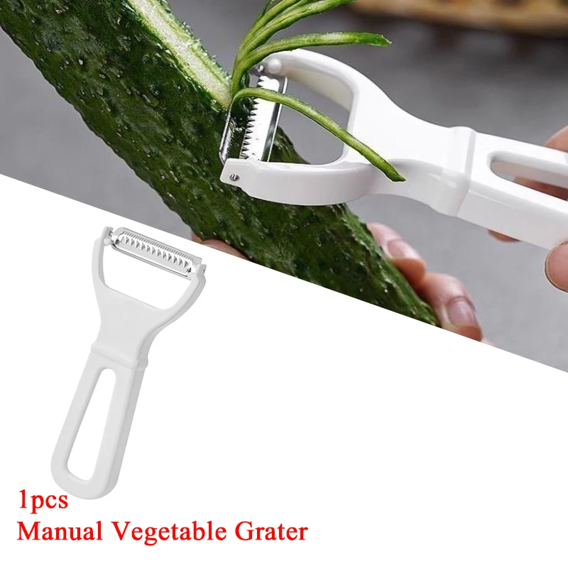 Manual Vegetable Grater Potato Carrot Julienne Peeler Slicer Stainless Steel Blade Fruit Cutter Home Kitchen Tools
