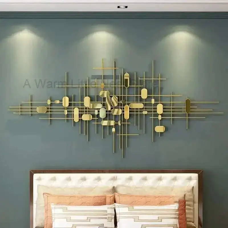 

Creative Apartment Sofa Background Wall Decoration Living Room Pendant Accessories Wrought Iron Three-dimensional Wall Hanging