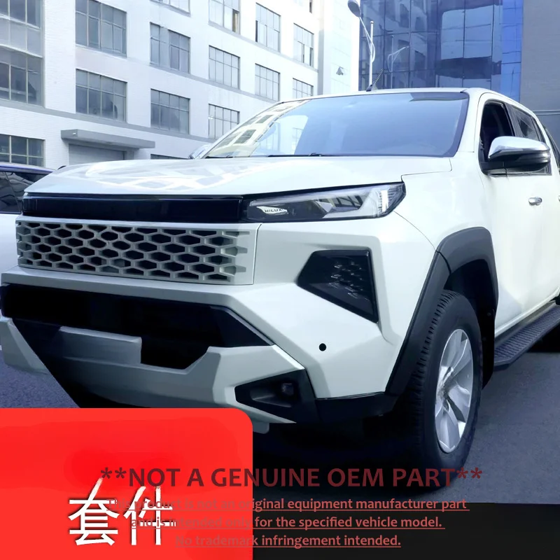 For Toyota Hilux 2016‑2025 Old To New Upgrade 2026 Style Front Rear Bumper Exterior Body Kit Modification Parts