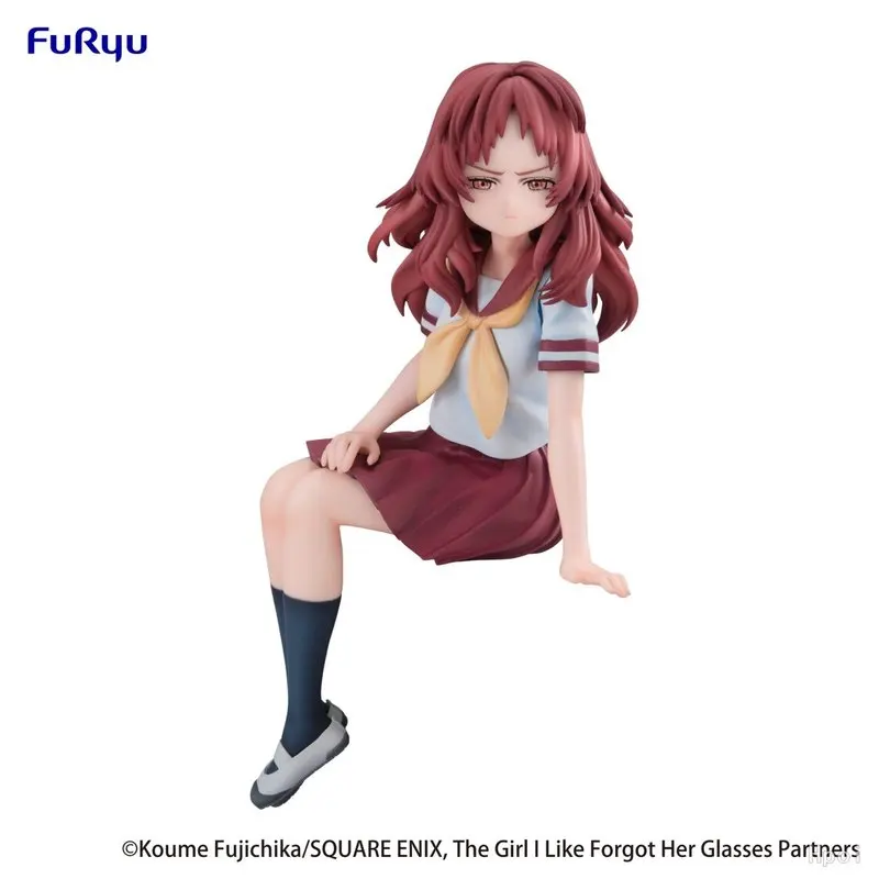 

Furyu Official The Girl I Like Forgot Her Glasses Triple Love Noodle Stopper Prize Pvc Figure Desktop Decor For Anime Fans