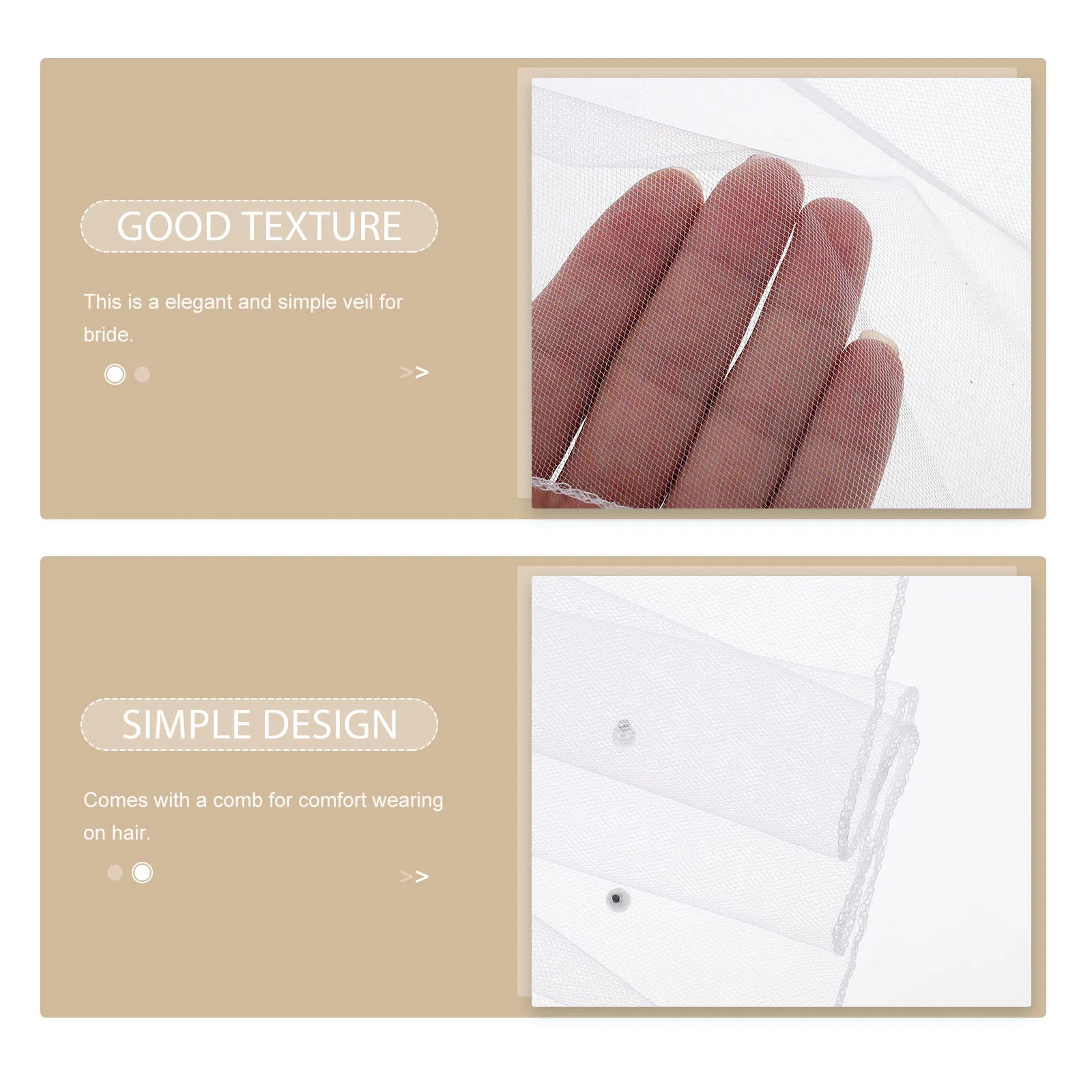 

Short Bridal Veil for Women Wedding Tulle Veil with Pearl Hair Comb Bride Accessories Elegant Flower Dress Supplement