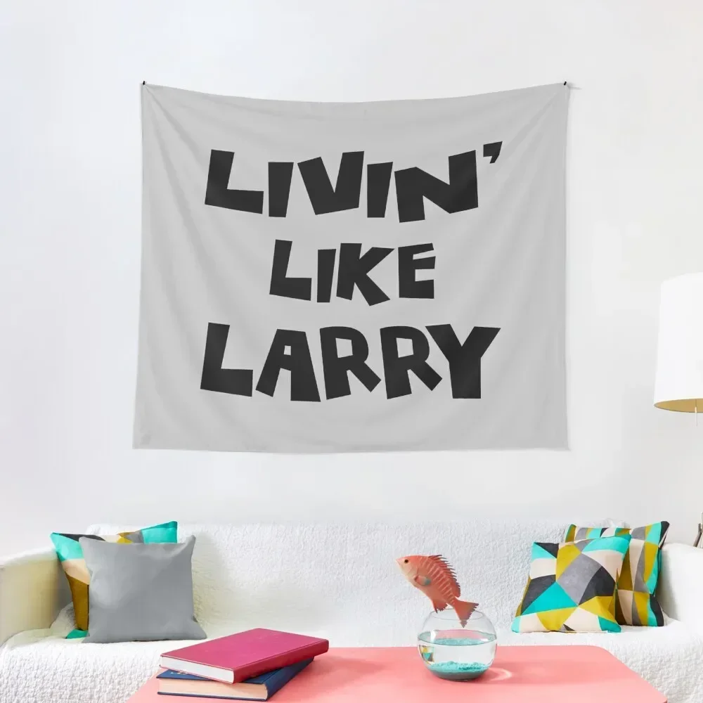 

Livin Like Larry Tapestry Wall Mural Room Decor Korean Style Decoration For Bedroom Aesthetic Room Decoration Tapestry