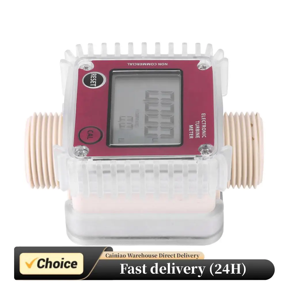 

K24 Turbine Digital Diesel Oil Fuel Flow Meter Tester for Chemicals Liquid Water