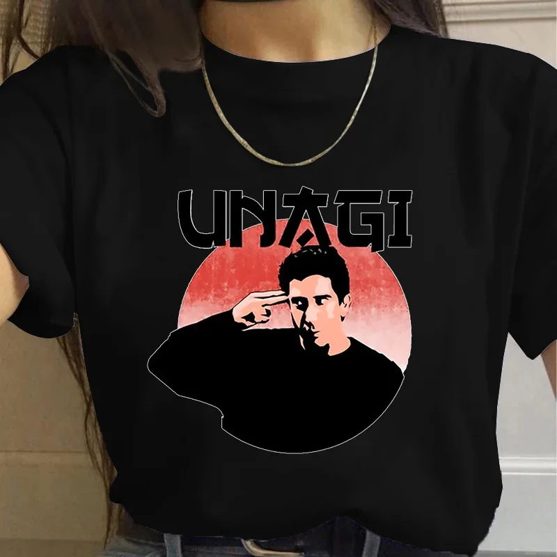 Harujuku Kawaii Friends Tv T-Shirt Plus Size kobiet koreański styl Ulzzang z lat 90. Pokaz graficzny koszulka koszulki kobiet