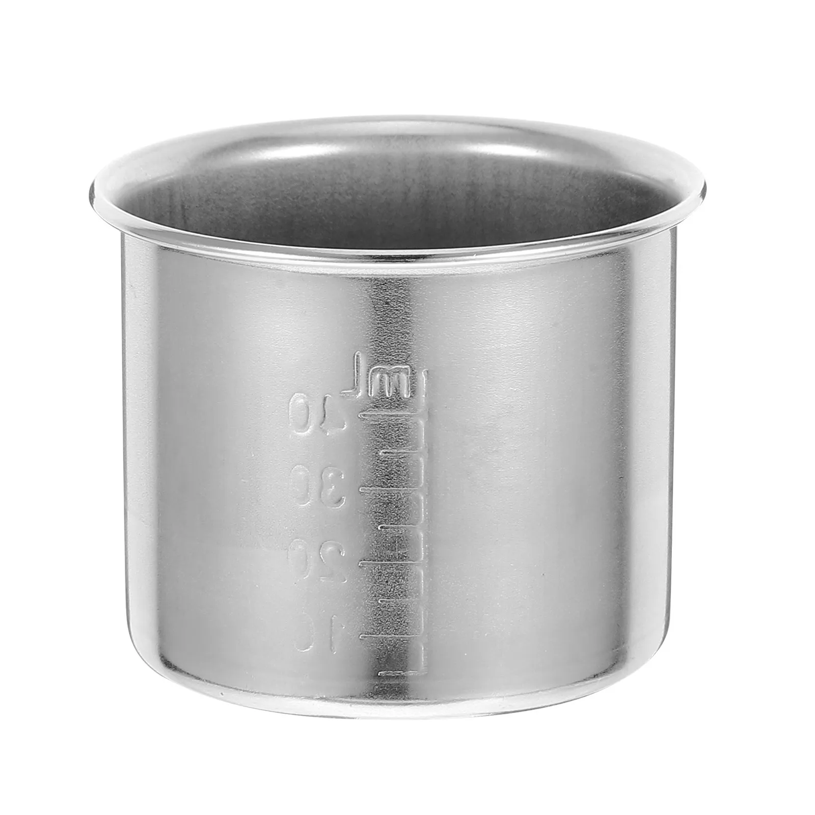 

Stainless Steel Measuring Cup 40ml Mini Portable Small Liquid Mixing Scale Cup Durable Accurate Stainless Steel Cooking Kitchen