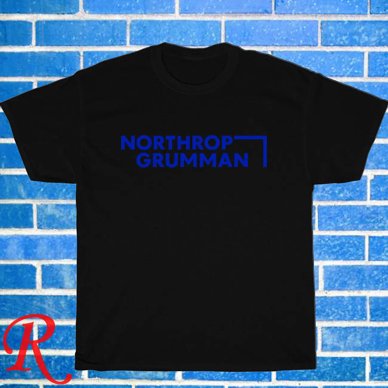 Northrop Grumman Aerospace Logo Black/Grey/Navy Size S-3XL Unisex T-Shirt