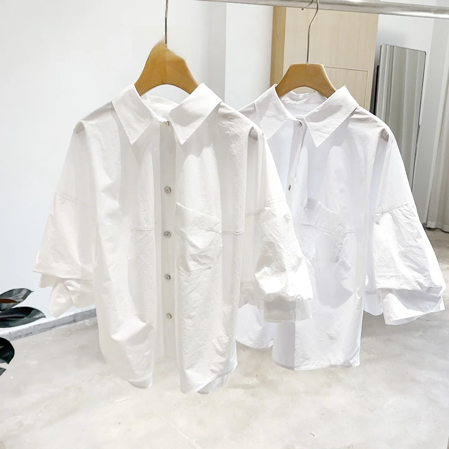 

Высококачественный женский повседневный топ Mimifa irt 25, новый свободный крой Seven-Quarter Sve, дышащий удобный универсальный топ