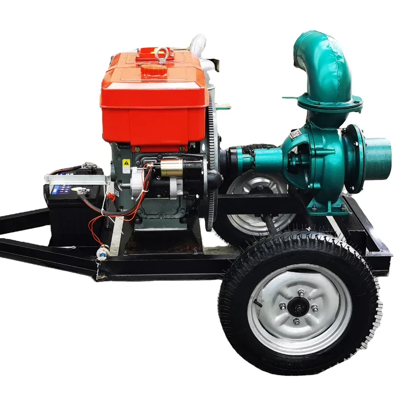 diesel high flow agricultural irrigation pump 6inch