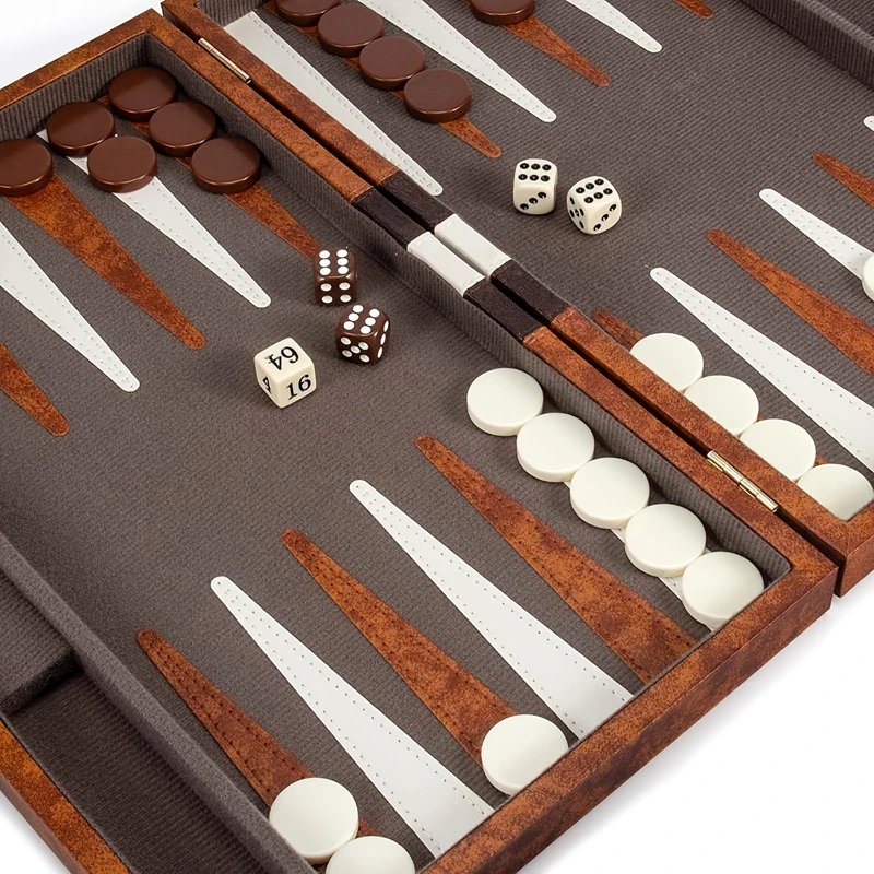 Classic game set, 38cm/15inch folding board, standard version, portable travel game, ideal gift for strategy enthusiasts
